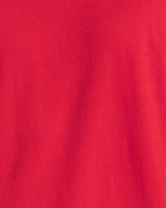 Men's UA Sportstyle Left Chest Short Sleeve Shirt, Red, pdpMainDesktop image number 0