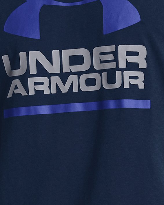 Men's UA GL Foundation Short Sleeve T-Shirt, Blue, pdpMainDesktop image number 0