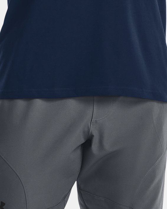 Men's UA GL Foundation Short Sleeve T-Shirt, Blue, pdpMainDesktop image number 2