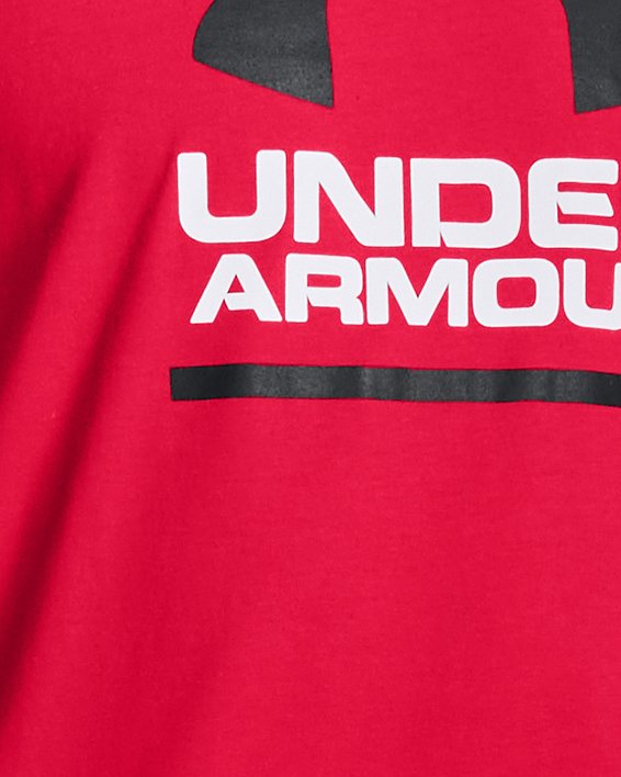 Men's UA GL Foundation Short Sleeve T-Shirt in Red image number 0