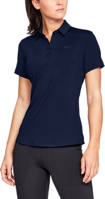 under armour navy polo