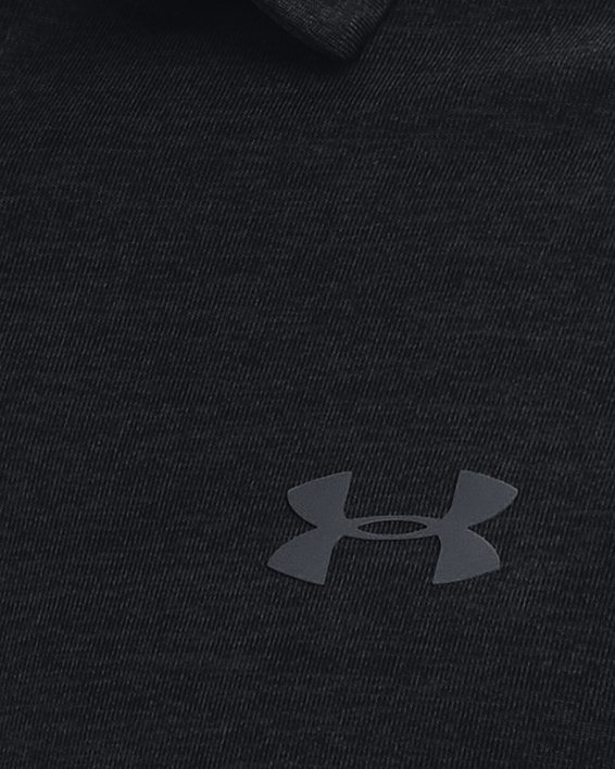 Men's UA Playoff Polo 2.0 in Black image number 3