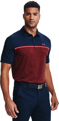 under armour red white and blue shirt