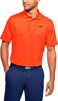 men's under armour orange shirt