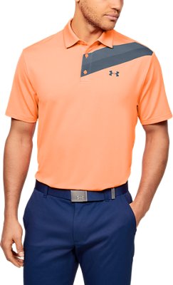 under armour neon orange shirt