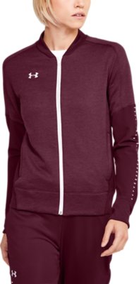 red under armour jacket