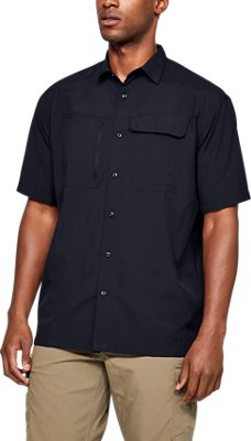 button up under armour shirt