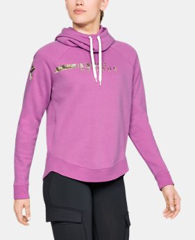 New Arrival Women's UA Favorite Fleece Camo Logo 8 Colors Available $50