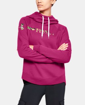 New Arrival Women's UA Favorite Fleece Camo Logo 1 Color Available $50