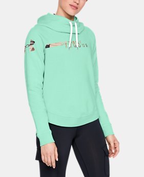New Arrival Women's UA Favorite Fleece Camo Logo 1 Color Available $50
