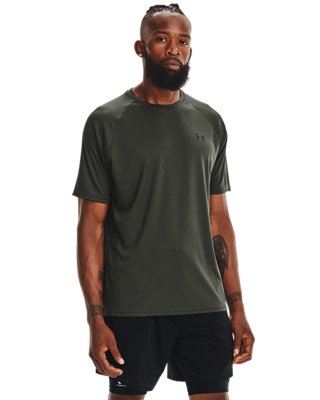Men's UA Velocity Short Sleeve, Green, pdpZoomDesktop image number 0