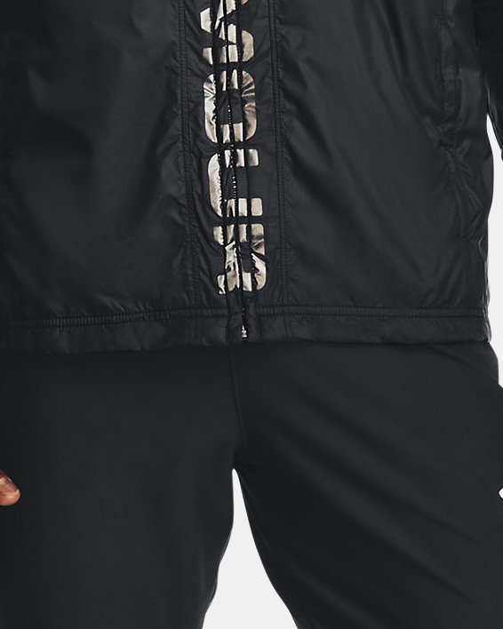 Men's UA Storm Accelerate Pro Shell Jacket, Black, pdpMainDesktop image number 2