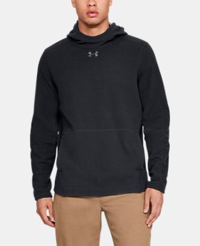New Arrival Men's UA Zephyr Fleece Solid Hoodie 3 Colors Available $65