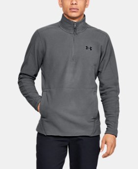 Men's UA Zephyr Fleece Solid ¼ Zip 2 Colors Available $65