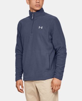 Men's UA Zephyr Fleece Solid ¼ Zip 5 Colors Available $80