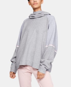 New Arrival Women's UA Unstoppable Double Knit Oversize Hoodie 3 Colors Available $85