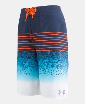 Boys' UA Pixel Stripe Boardshorts 1 Color $43