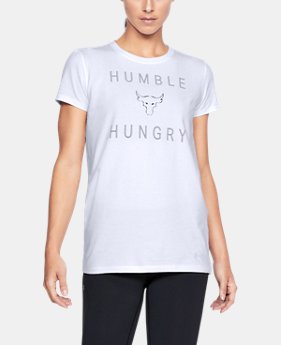 Women's UA x Project Rock H&H T-Shirt 1 Color Available $34.99