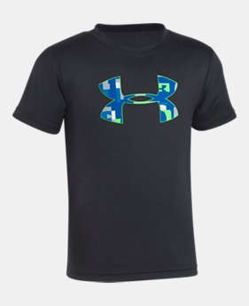 New Arrival Boys' Toddler UA Wordmark Big Logo T-Shirt 2 Colors $18