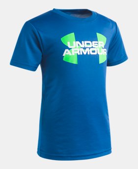Boys' Pre-School UA Big Logo T-Shirt 1 Color Available $22
