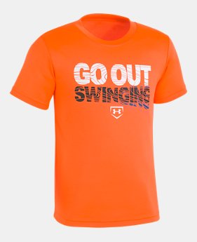 New Arrival Boys' Toddler UA Go Out Swinging T-Shirt 1 Color $18