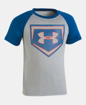 New Arrival Boys' Toddler UA Sync Home Plate T-Shirt 2 Colors $20