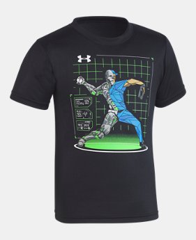 Boys' Pre-School UA Baseball Hybrid T-Shirt 1 Color $18