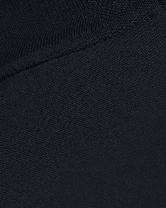 Herenshirt UA Tech™ met korte rits en lange mouwen, Black, pdpMainDesktop image number 2