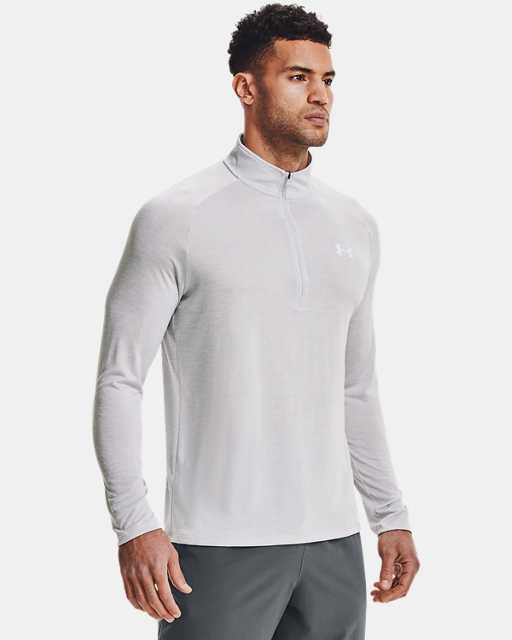 Haut à manches longues et ½ zip UA Tech™ pour homme Haut à manches longues et ½ zip UA Tech™ pour homme
