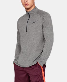 Men's UA Tech™ ½ Zip Long Sleeve 14 Colors Available $40