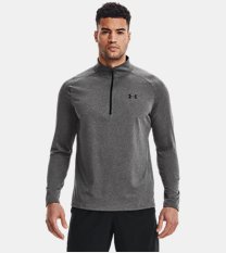 Herren UA Tech™ Shirt mit ½-Zip, langärmlig