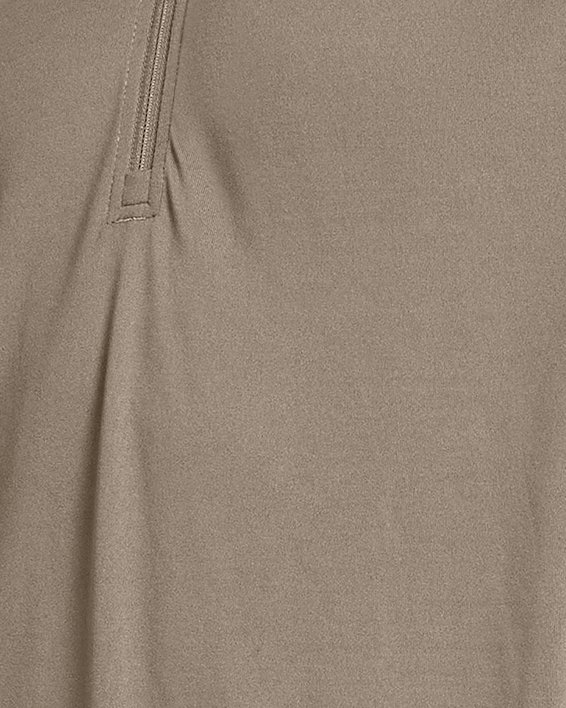 Men's UA Tech™ ½ Zip Long Sleeve, Brown, pdpMainDesktop image number 0