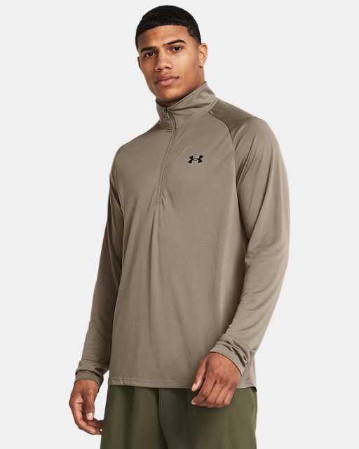 Haut à manches longues et ½ zip UA Tech™ pour homme Haut à manches longues et ½ zip UA Tech™ pour homme