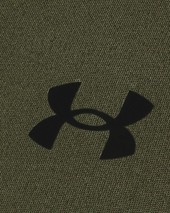 Herren UA Tech™ Shirt mit ½-Zip, langärmlig, Green, pdpMainDesktop image number 3