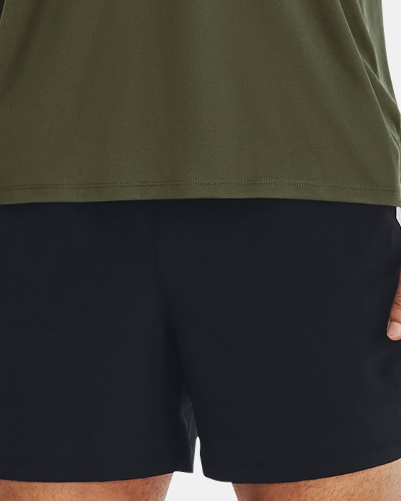 Herren UA Tech™ Shirt mit ½-Zip, langärmlig, Green, pdpMainDesktop image number 2