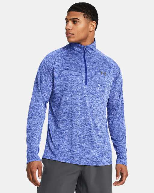 Haut à manches longues et ½ zip UA Tech™ pour homme Haut à manches longues et ½ zip UA Tech™ pour homme