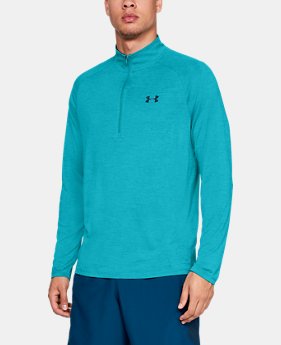 Men's UA Tech™ 2.0 ½ Zip Long Sleeve LIMITED TIME ONLY 2 Colors Available $35