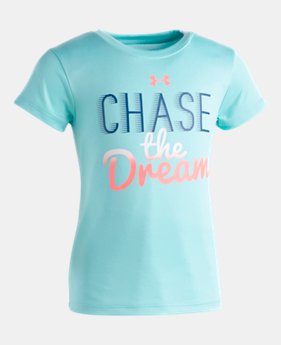 Girls' Pre-School UA Chase The Dream T-Shirt 1 Color $18