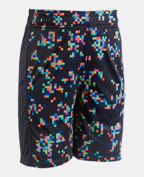 Boys' Pre-School UA Digi Camo Stunt Short 2 Colors $22