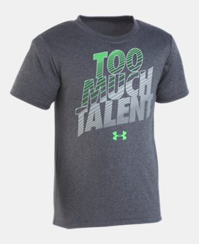 Boys' Pre-School UA Too Much Talent T-Shirt 2 Colors Available $18