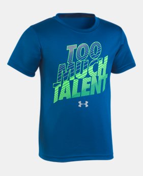Boys' Pre-School UA Too Much Talent T-Shirt 1 Color Available $18