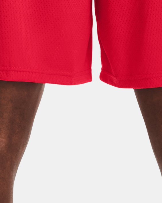 Men's UA Tech™ Mesh Shorts in Red image number 1
