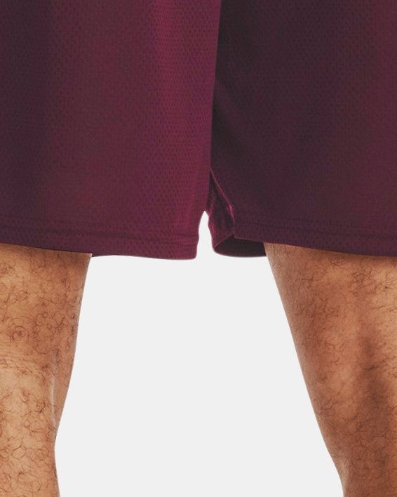 Men's UA Tech™ Mesh Shorts in Maroon image number 1