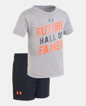 New Arrival Boys' Infant UA Future Hall Of Famer Set 1 Color Available $28