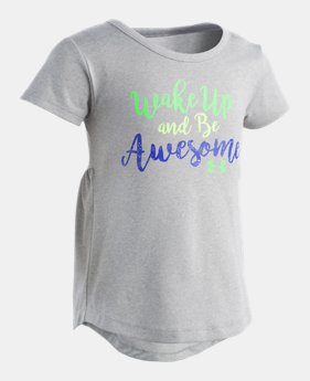 Girls' Toddler UA Wake Up and Be Awesome 1 Color $22