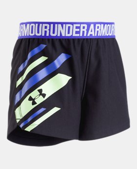 Girls' Toddler UA Graphic Play Up Short 2 Colors $20