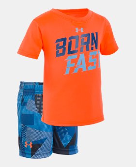 New Arrival Boys' Infant UA Born Fast Set FREE U.S. SHIPPING 1 Color Available $33