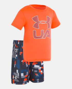 Boys' Infant UA Stacked Set 1 Color Available $33