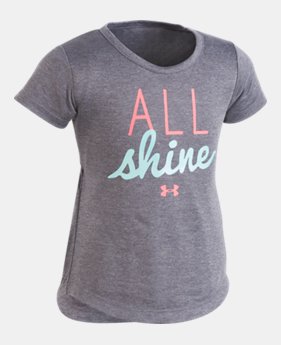 New Arrival Girls' Toddler UA All Shine T-Shirt 1 Color Available $22