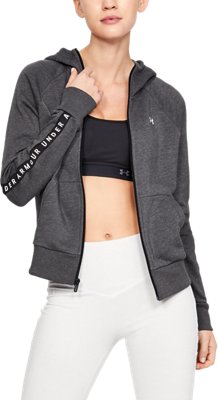 under armour taped fleece hoodie